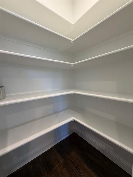 Huge corner pantry