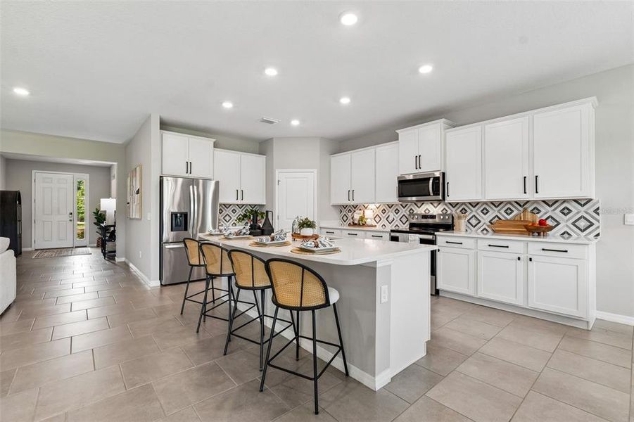 Furnished interior view inside a new home in Deerbrook, Land O' Lakes (Image 10).
