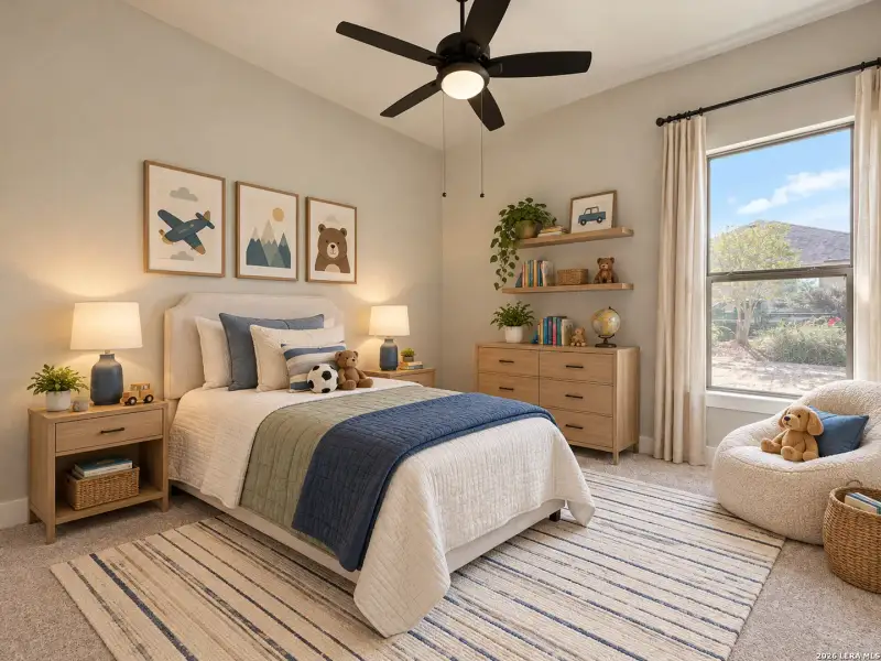Furnished interior view inside a new home in , Canyon Lake (Image 25).