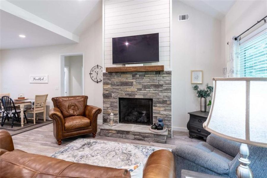 Furnished interior view inside a new home in , Ellijay (Image 11). Furnished interior view inside a new home in , Ellijay (Image 11).