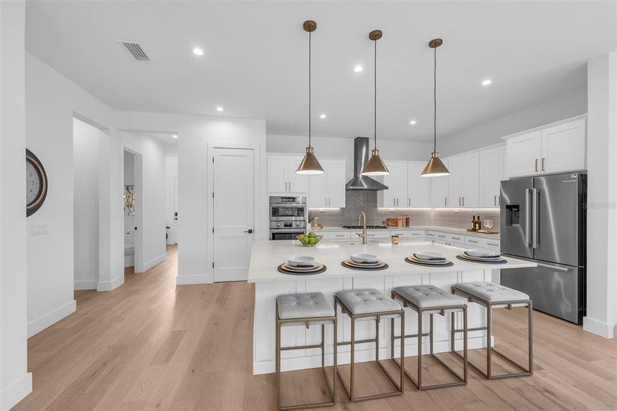 Furnished interior view inside a new home in , Orlando (Image 38). Furnished interior view inside a new home in , Orlando (Image 38).