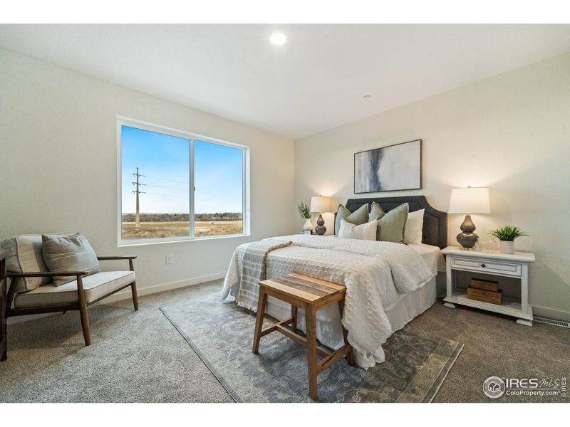Furnished interior view inside a new home in Liberty Draw, Evans (Image 7).