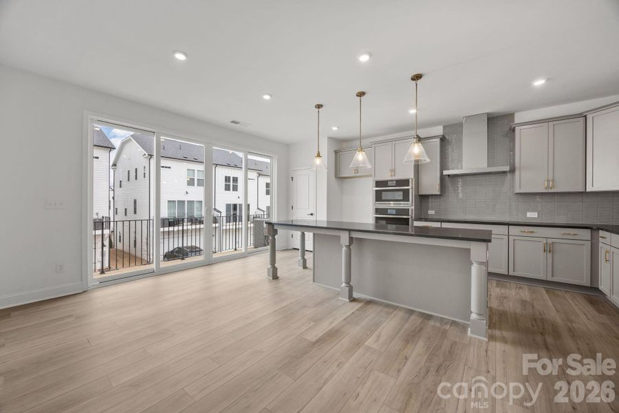 Furnished interior view inside a new home in , Charlotte (Image 5). Furnished interior view inside a new home in , Charlotte (Image 5).