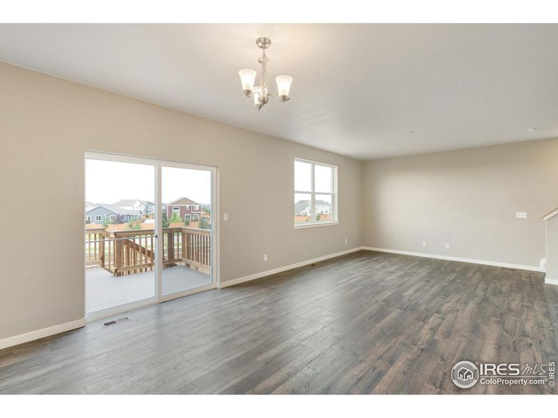 Spacious, unfurnished interior of a new home in Westgate, Greeley (Image 23). Spacious, unfurnished interior of a new home in Westgate, Greeley (Image 23).