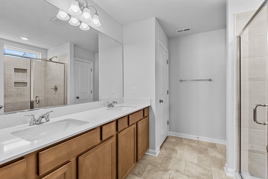 Furnished interior view inside a new home in Hanes Lake, Winston-Salem (Image 14).