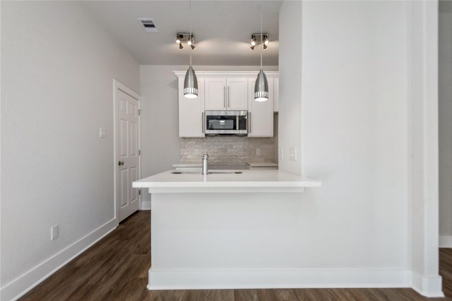 Furnished interior view inside a new home in , Houston (Image 16).