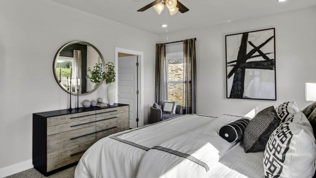 Furnished interior view inside a new home in Hedge Rose, Somerville (Image 14). Furnished interior view inside a new home in Hedge Rose, Somerville (Image 14).