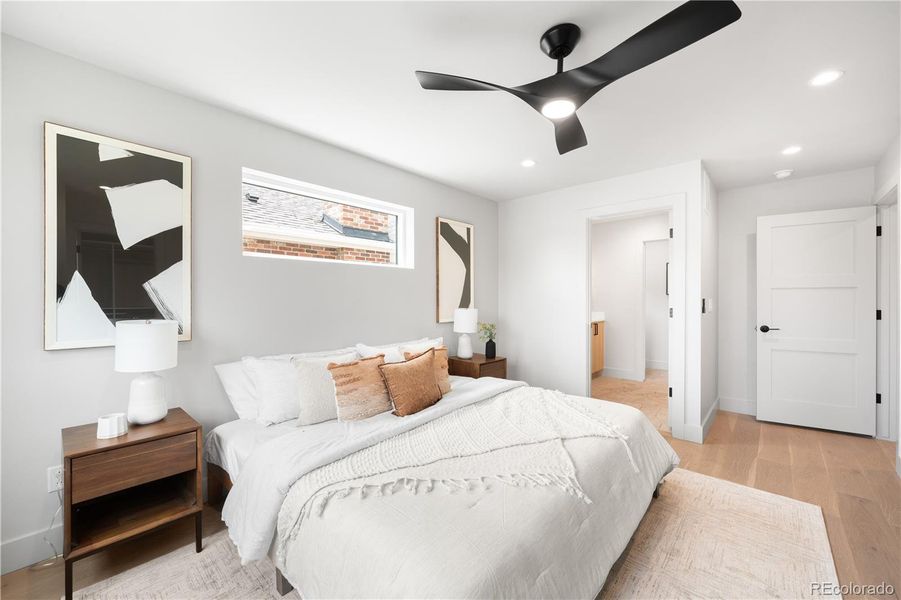 Furnished interior view inside a new home in , Denver (Image 15).