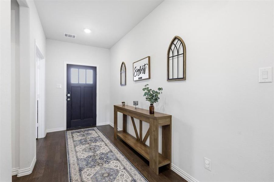 Furnished interior view inside a new home in , Denton (Image 14).
