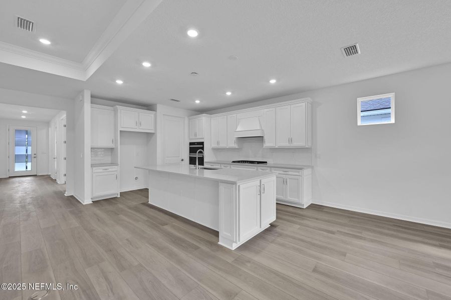 Furnished interior view inside a new home in Del Webb Nocatee, Ponte Vedra (Image 6). Furnished interior view inside a new home in Del Webb Nocatee, Ponte Vedra (Image 6).