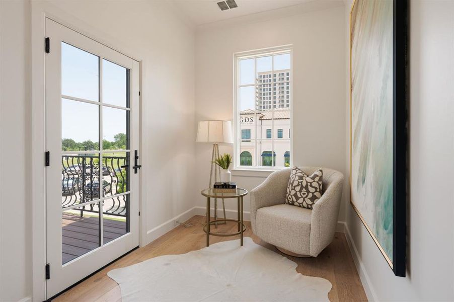 Furnished interior view inside a new home in , Flower Mound (Image 35). Furnished interior view inside a new home in , Flower Mound (Image 35).