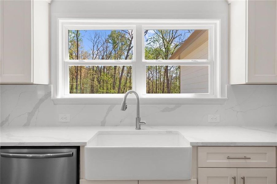Close-up of interior finishes inside a home in , Gainesville (Image 16).