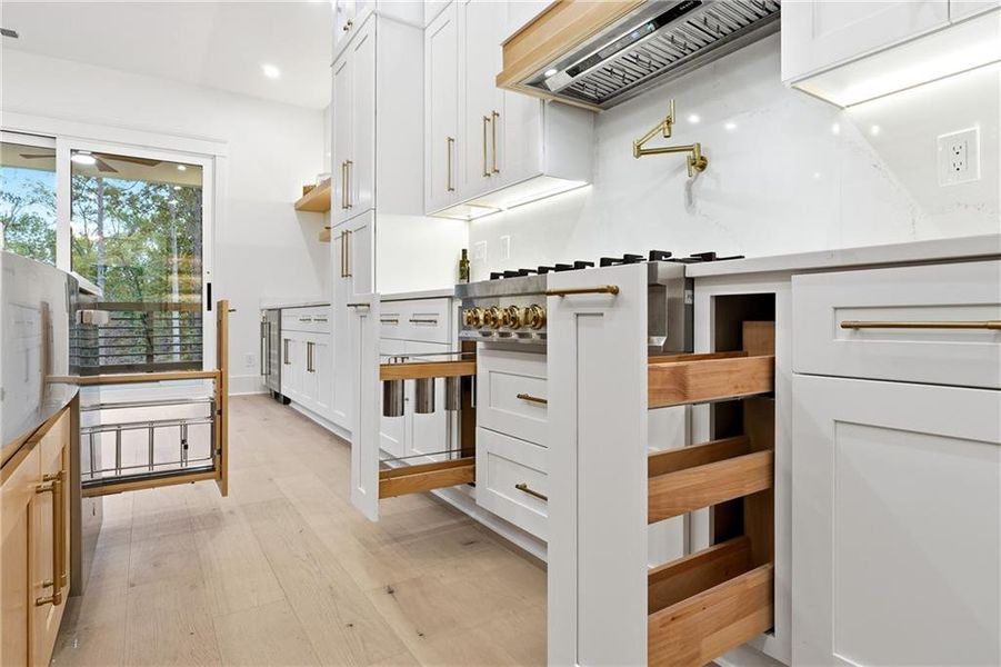 Furnished interior view inside a new home in , Cumming (Image 43).
