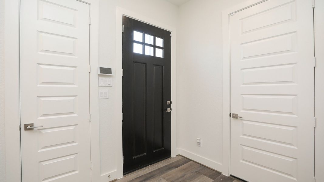 Furnished interior view inside a new home in Independence Heights, Houston (Image 5).