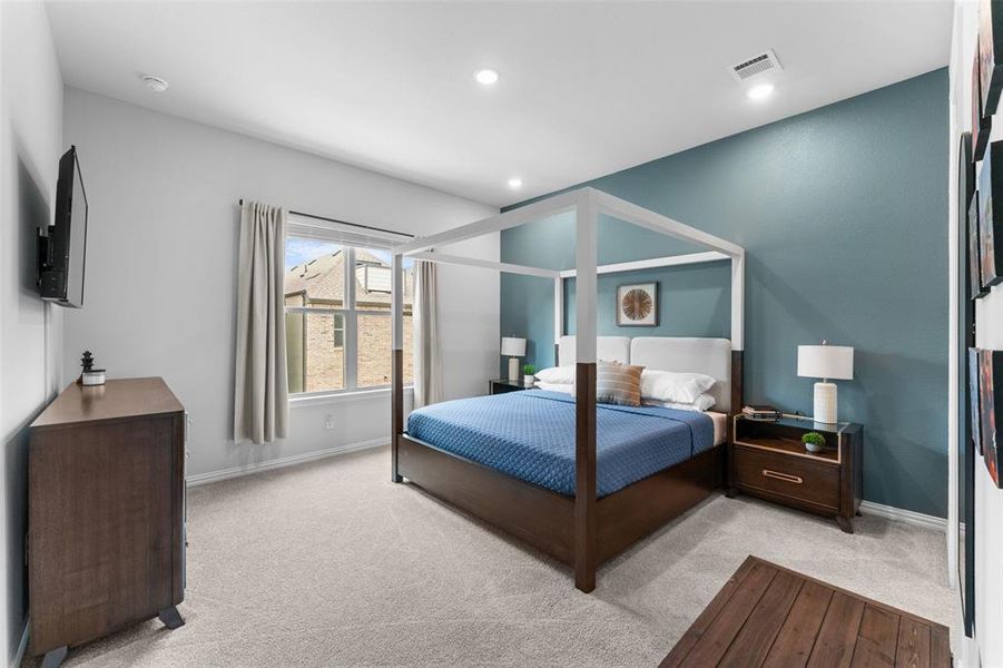 Furnished interior view inside a new home in Tenison Village at Buckner Terrace, Dallas (Image 15). Furnished interior view inside a new home in Tenison Village at Buckner Terrace, Dallas (Image 15).