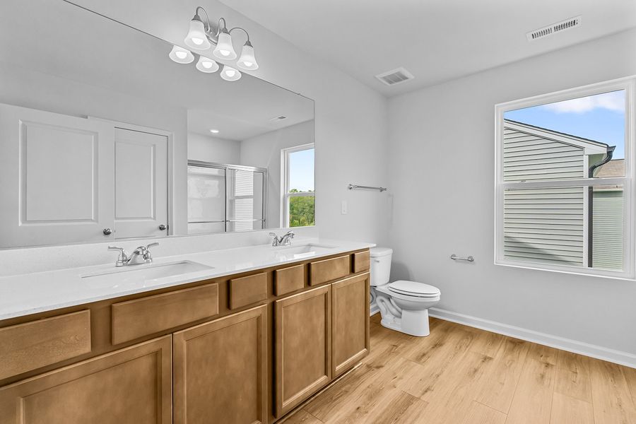 Furnished interior view inside a new home in Bell West, Kernersville (Image 14).