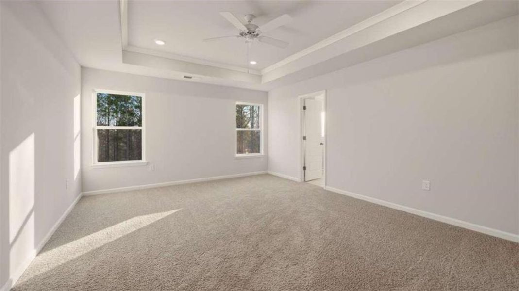 Spacious, unfurnished interior of a new home in Water Oak Estates, Lawrenceville (Image 30). Spacious, unfurnished interior of a new home in Water Oak Estates, Lawrenceville (Image 30).