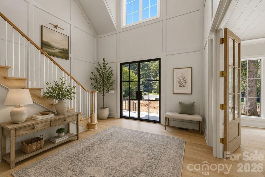 Select imagery has been thoughtfully enhanced to help communicate the architectural vision, lifestyle potential, and intended design experience of the home