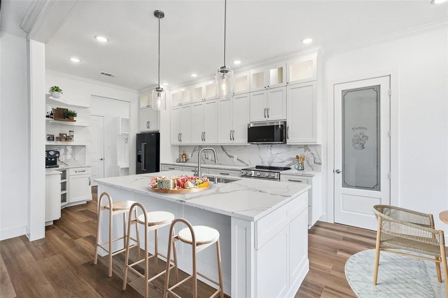 Virtually Staged Kitchen