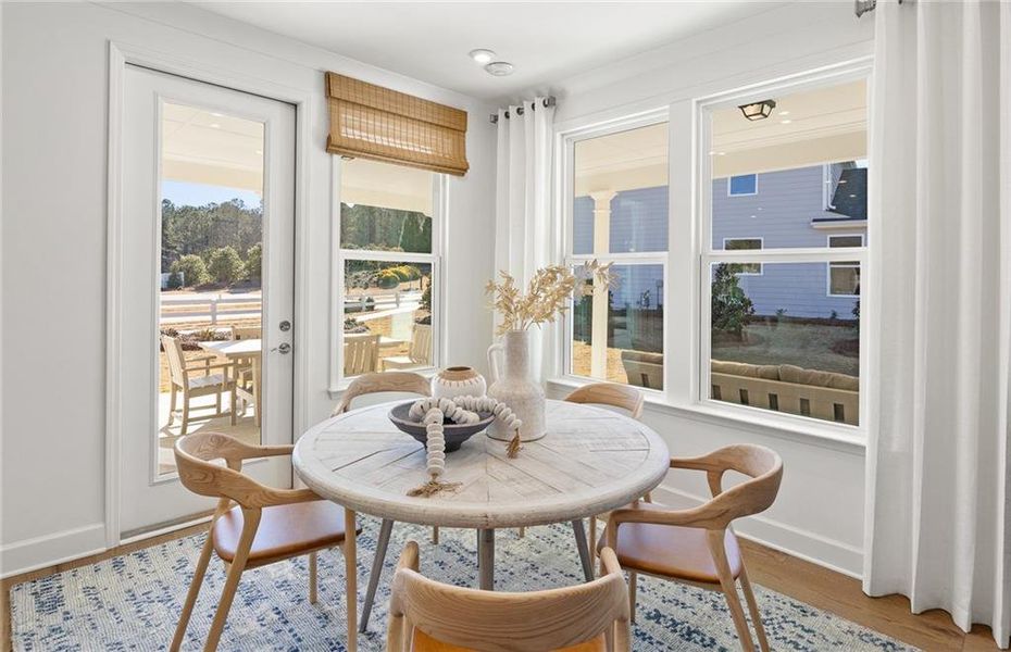 Furnished interior view inside a new home in Sun City Peachtree, Griffin (Image 12).