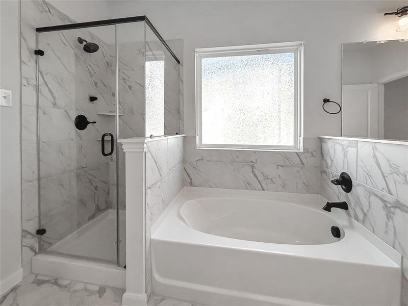 Furnished interior view inside a new home in Travis Ranch, Forney (Image 8).