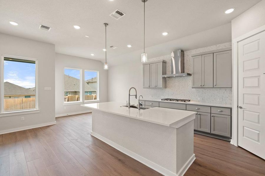 Furnished interior view inside a new home in Park Collection At Park Central, Georgetown (Image 5). Furnished interior view inside a new home in Park Collection At Park Central, Georgetown (Image 5).