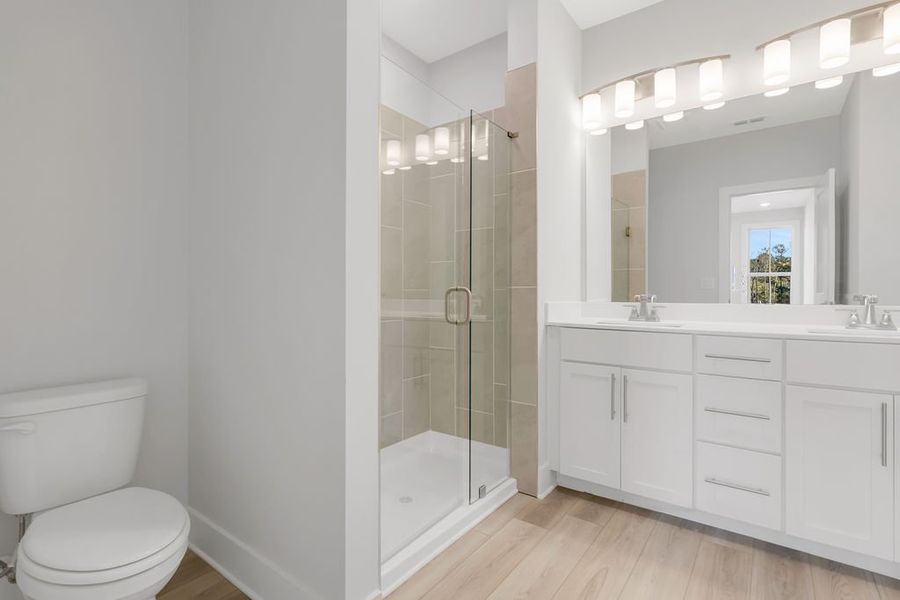 Furnished interior view inside a new home in Echo Park, Suwanee (Image 12).