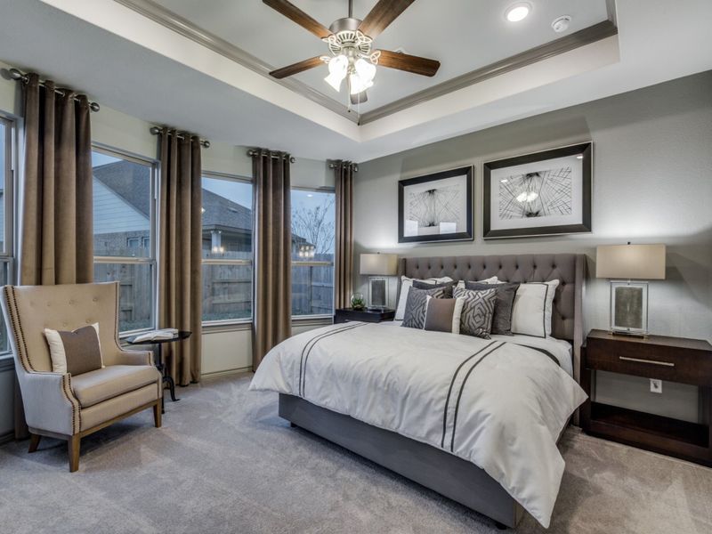 Representative furnished interior of a home built from the Oakmont by Pulte Homes in Ellerden, Tomball (Image 3). Representative furnished interior of a home built from the Oakmont by Pulte Homes in Ellerden, Tomball (Image 3).
