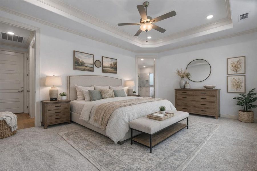 Virtually Staged** Owners Suite