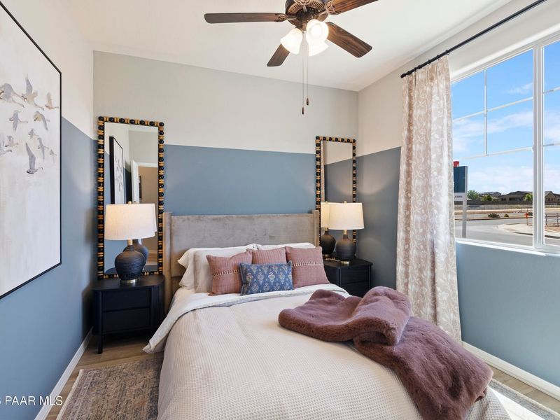 Furnished interior view inside a new home in North Ridge at Pronghorn Ranch, Prescott Valley (Image 30). Furnished interior view inside a new home in North Ridge at Pronghorn Ranch, Prescott Valley (Image 30).