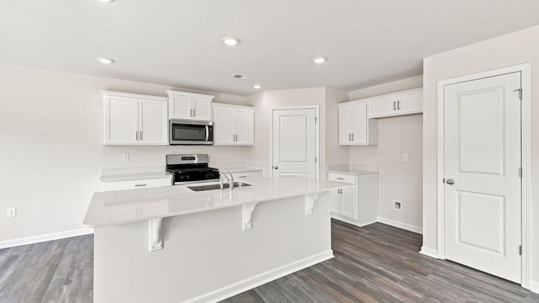 Furnished interior view inside a new home in Tyger Pines, Moore (Image 6).