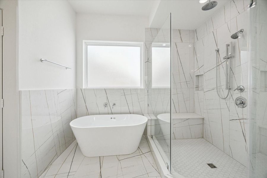 Furnished interior view inside a new home in Upland Estates, Houston (Image 11).