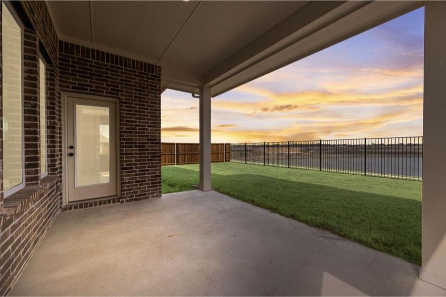 Exterior details and patio area of a home in , Forney (Image 23).