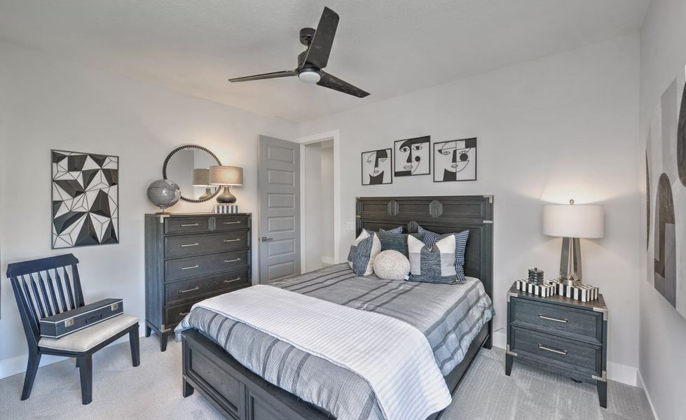 Furnished interior view inside a new home in West Hill Estates, Dade City (Image 36).