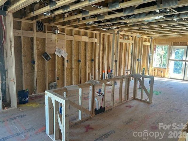 In-progress construction of a new home in , Charlotte, NC (Image 4).