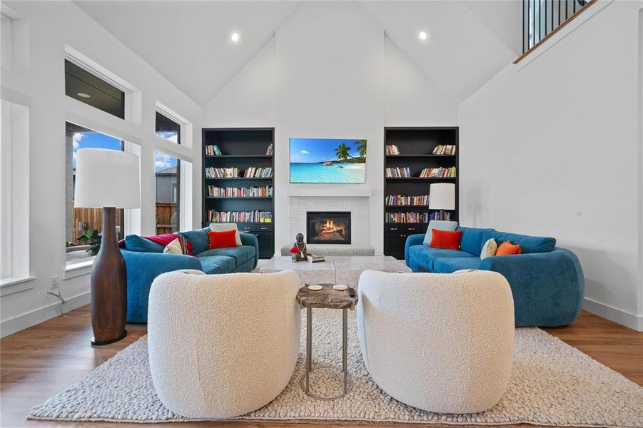 Furnished interior view inside a new home in , Prosper (Image 14).