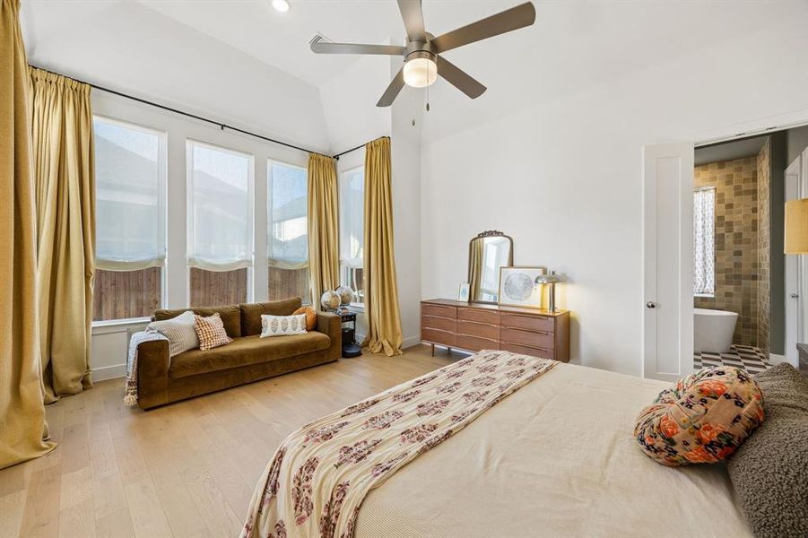 Furnished interior view inside a new home in , Rockwall (Image 37).