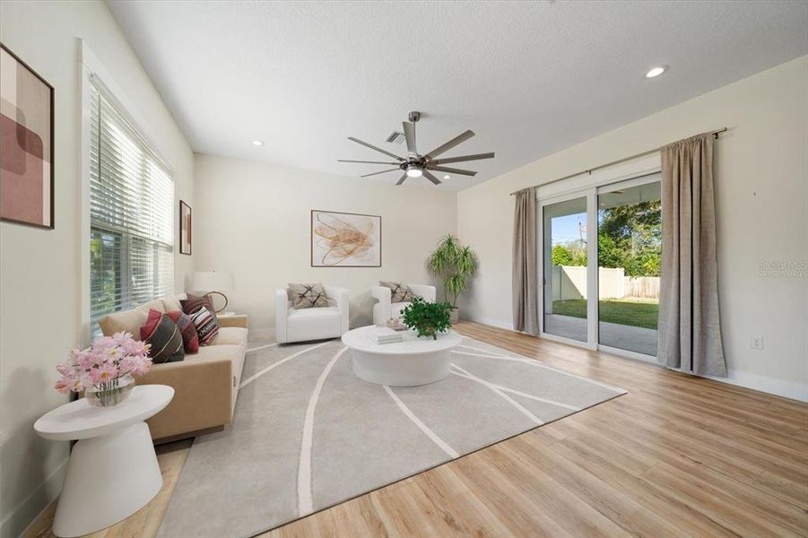 Furnished interior view inside a new home in , Largo (Image 14).