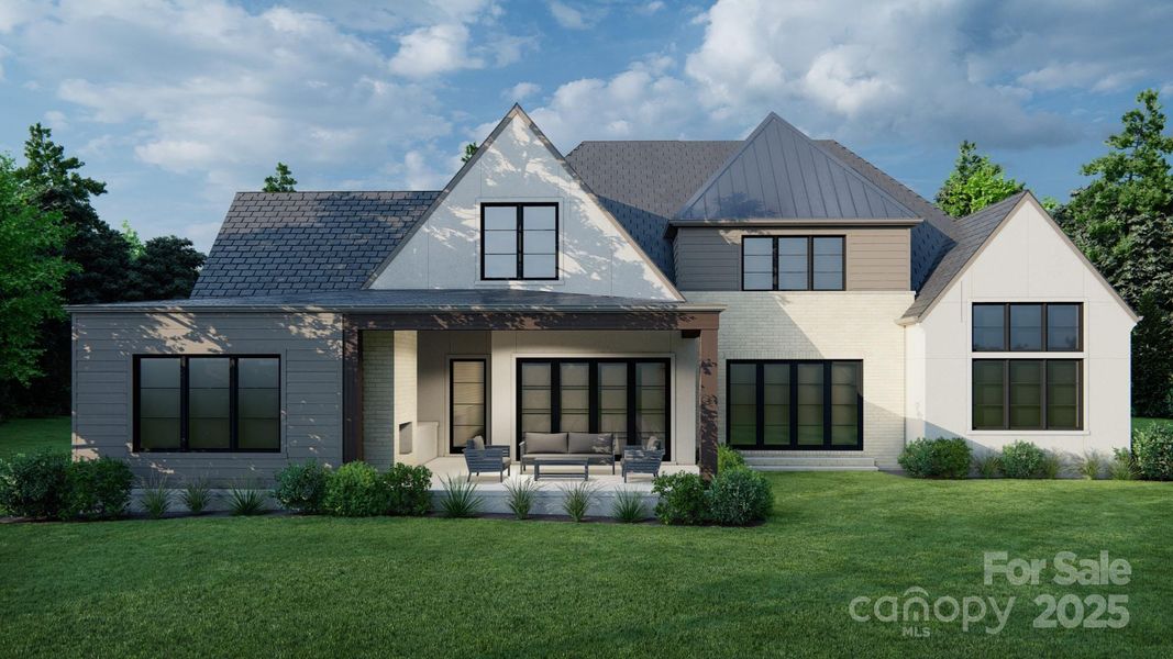 Front exterior of a new home in , Charlotte, NC, highlighting curb appeal (Image 5).