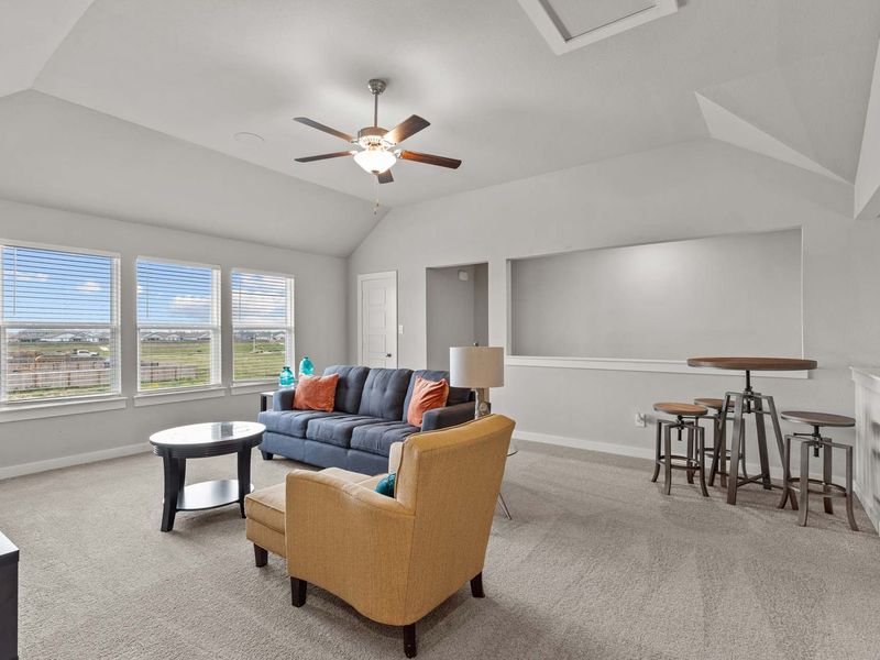 Representative furnished interior of a home built from the The Collin A by Davidson Homes LLC in Hannah Heights, Seguin (Image 17). Representative furnished interior of a home built from the The Collin A by Davidson Homes LLC in Hannah Heights, Seguin (Image 17).