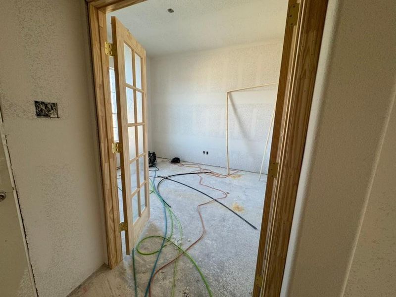 In-progress construction of a new home in Oak Grove Addition, Springtown, TX (Image 12). In-progress construction of a new home in Oak Grove Addition, Springtown, TX (Image 12).