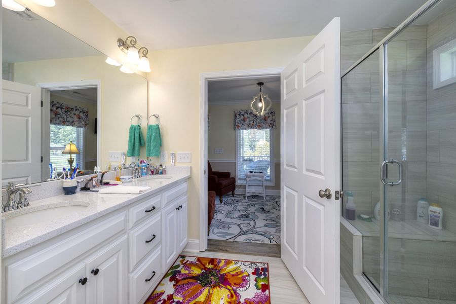Furnished interior view inside a new home in , Manning (Image 7).