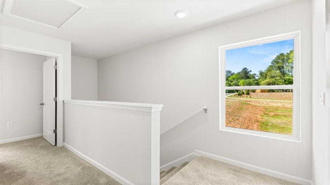 Spacious, unfurnished interior of a new home in Waypoint, Flowery Branch (Image 19). Spacious, unfurnished interior of a new home in Waypoint, Flowery Branch (Image 19).