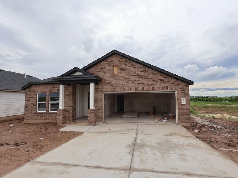 In-progress construction of a new home in Willow Springs, Buda, TX (Image 8).