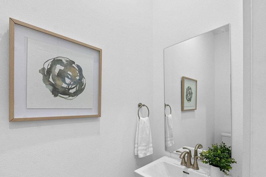 Close-up of interior finishes inside a home in , Houston (Image 46).