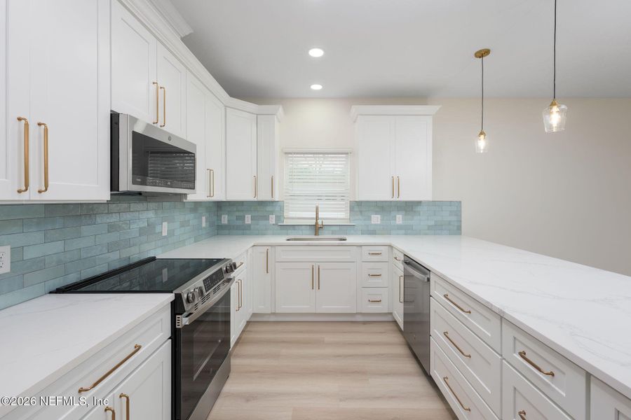 Furnished interior view inside a new home in , St. Augustine (Image 4).