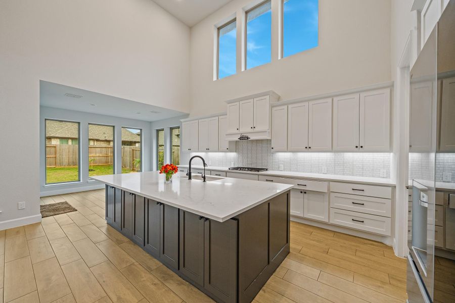 Furnished interior view inside a new home in , Brookshire (Image 15).