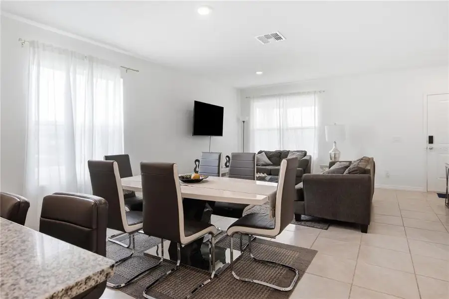 Furnished interior view inside a new home in , Winter Garden (Image 11). Furnished interior view inside a new home in , Winter Garden (Image 11).