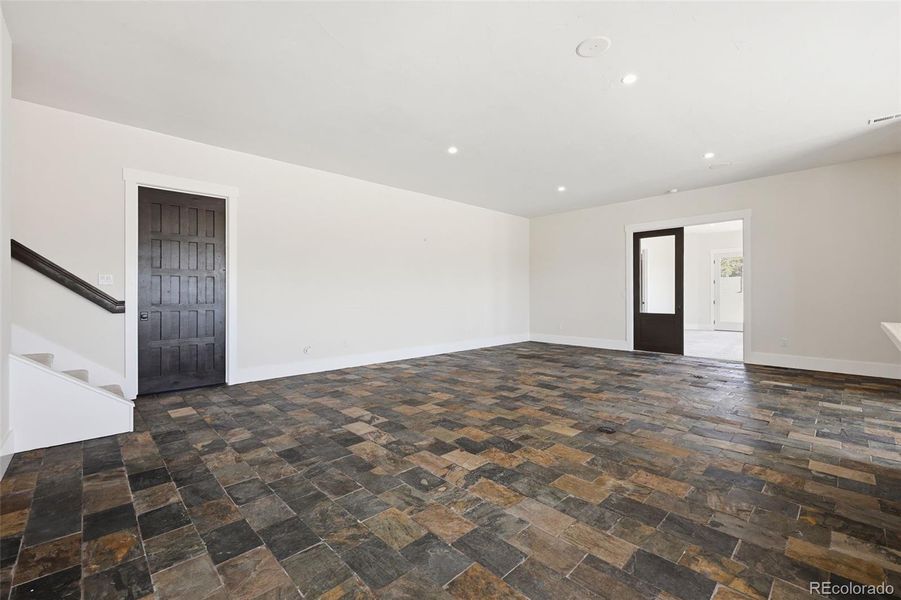 Family Room (viewed from northwest corner) Family Room (viewed from northwest corner)