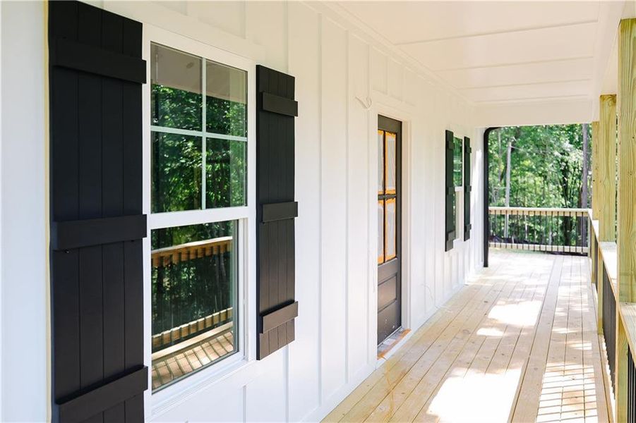 Exterior details and patio area of a home in , Dahlonega (Image 3).